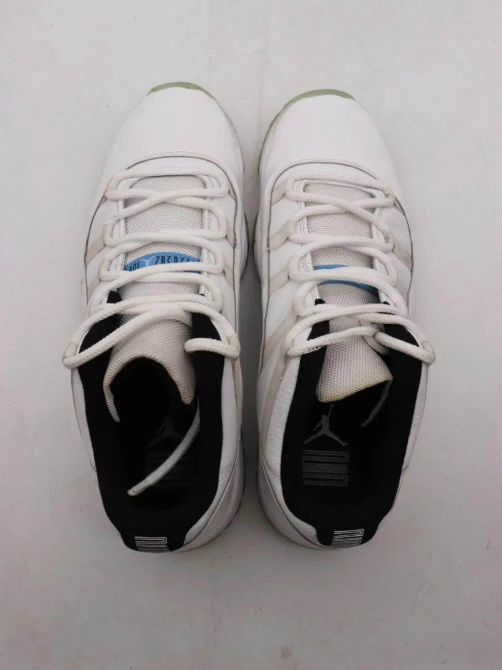 Nike Air Jordan 11 Low White Legend Blue Men's Size 13 Retro Sneakers AV2187-117